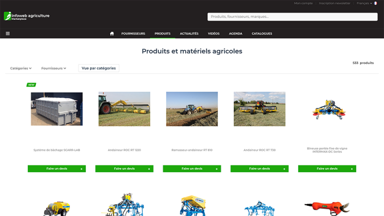 InfoWeb Agriculture — aperçu B