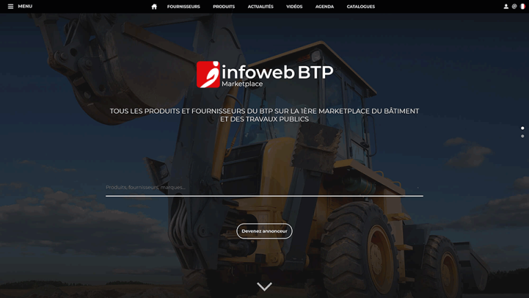 InfoWeb BTP — aperçu A