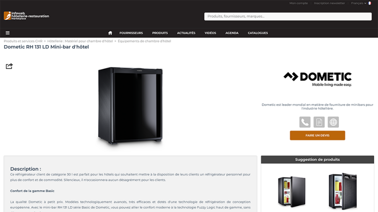 InfoWeb Hôtellerie-Restauration — aperçu C